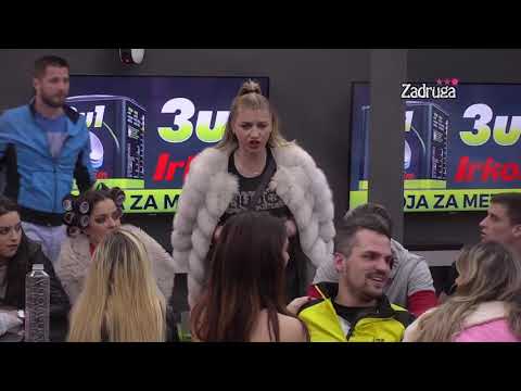 Zadruga 3 - Brutalna svađa Milice i Karića, otkrivaju da se znaju od ranije - 11.02.2020.