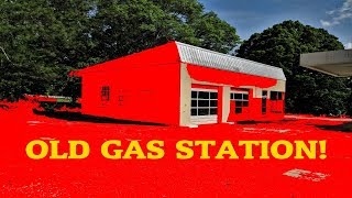 OLD OUT OF BUSINESS GAS STATION