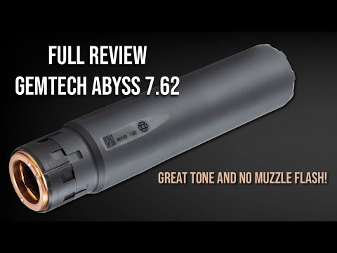 Gemtech Abyss 7.62 Suppressor! Unique Tone!