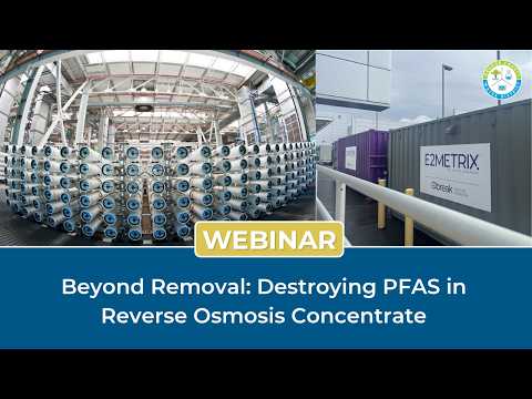 Destroying PFAS in Reverse Osmosis Concentrate
