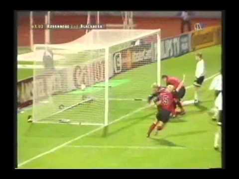 1995 September 26 Rosenborg Norway 2 Blackburn Rovers England 1 Champions League