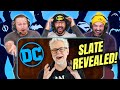 James Gunn DC SLATE REVEAL REACTION! DCU Gods & Monsters, Superman, Batman, Wonder Woman & MORE!!