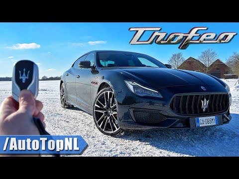 Maserati Quattroporte Trofeo V8 REVIEW on AUTOBAHN