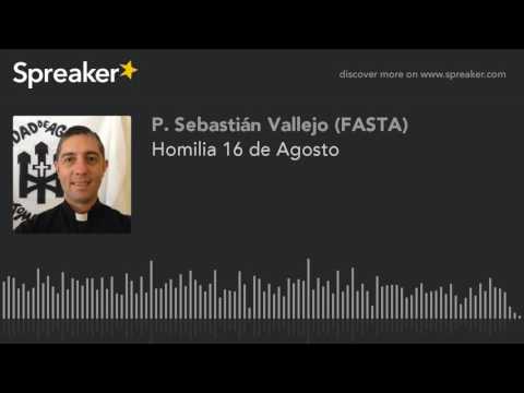 Homilia 16 de Agosto