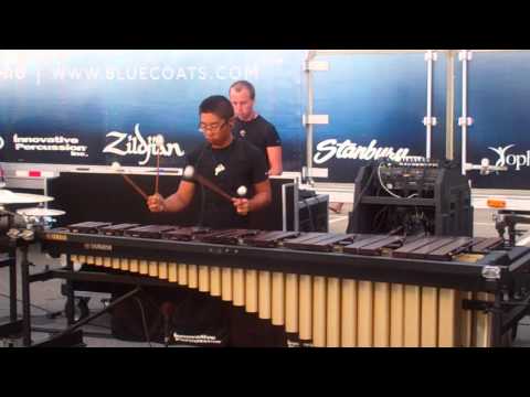 DCI 2012 World Championship Finals - Bluecoats Front Ensemble "Cross Faded"