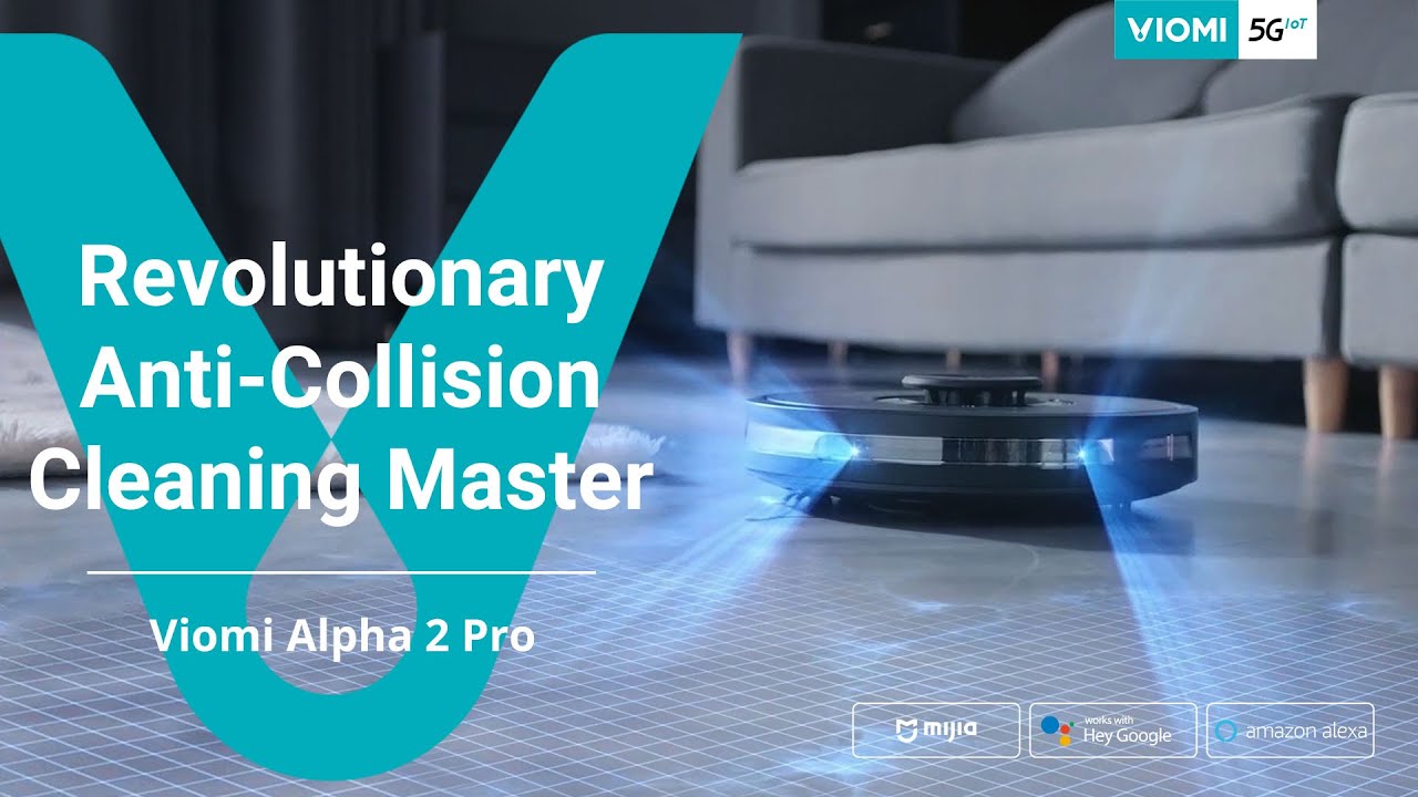 Робот-пылесос Viomi Robot Vacuum Alpha 2 Pro, чёрный Уценка № 00090