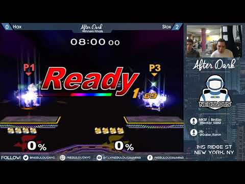 Nebs After Dark #91: Singles - Winners Finals: Hax vs. Slox