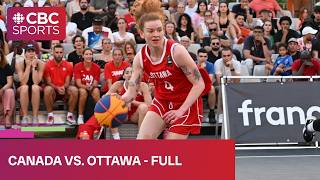 FIBA 3x3 Basketball Women's Series Poitiers semifinals: Canada vs. Ottawa
