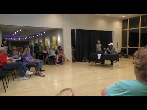 Jeff Lewis talking to Joe Makowski - video by Susan Quinn Sand