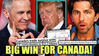 Canada Gets MASSIVE Boost In Trade War With Trump - Export Surplus DOUBLES!