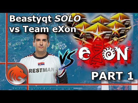 Beastyqt vs Team eXon | Best of 11 Showmatch! - PART 1/2