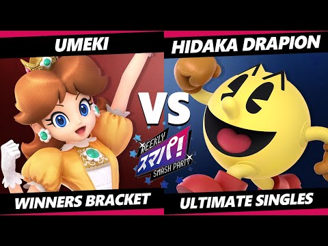 Sumapa 68 - Umeki (Daisy) Vs. Hidaka Drapion (Pac-Man) SSBU Ultimate Tournament