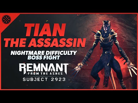 Tian the Assassin Boss Fight | Solo Nightmare Difficulty | Remnant From The Ashes - Subject 2923