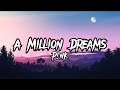 P!nk- A Million Dreams (lyrics)