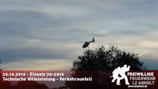 preview picture of video '29.10.2010 - Einsatz Technische Hilfeleistung Verkehrsunfall'