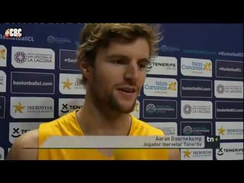 Aaron Doornekamp - Previa Oostende-Iberostar Tenerife - TVC