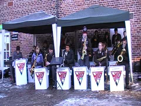 Wigan Youth Jazz Orchestra (WYJO) Haigh Hall,  December 2010. Mission Impossible.
