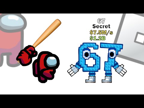 Mini Crewmate Kills Steal a Brainrot Characters | Among Us