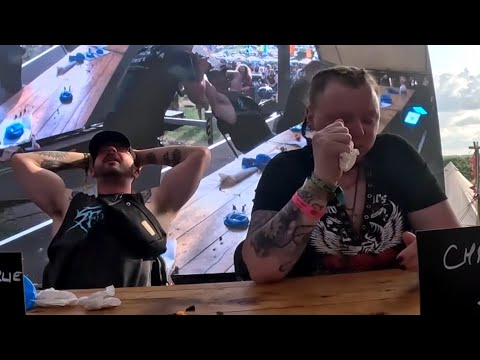 Chilli Eating Contest - Download  Festival - Thursday 12th June