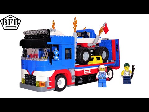 Lego Creator 31085 | Mobile Stunt Show | 3in1 | Lego Speed Build Review | Model A