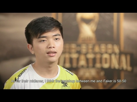 Me and Faker is 50-50.  Im not scared of him