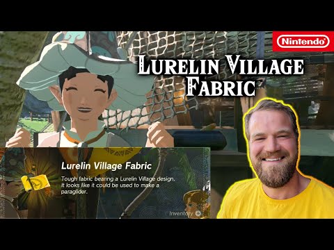 Lurelin Village Fabric | Rattled Ralera | Side Quest | Zelda Tears of the Kingdom