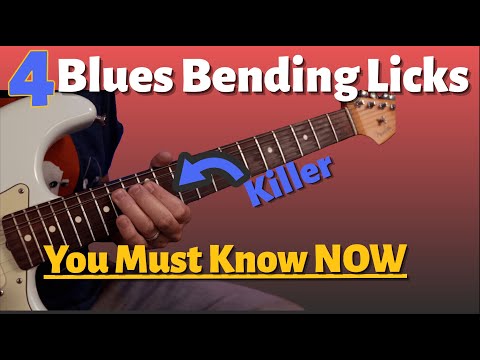 4 Blues Bending Licks You Need NOW