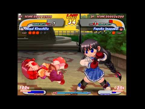 Glove on Fight 2 - Gleam of force Negai vs Papeko