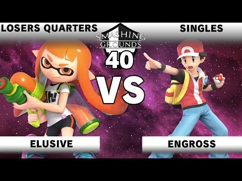 Smashing Grounds 40 - LQF Elusive [Inkling] v Engross [Pokemon Trainer]