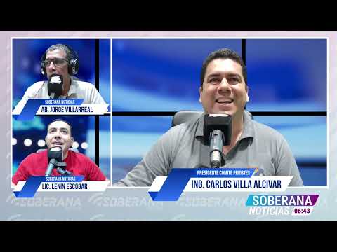 Actividades de Fiestas Patronales de La Mana. En Radio Soberana 98.7 FM