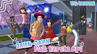 Download lagu JALAN - JALAN NAIK KERETA API!! || TRIO REMPONG || SAKURA SCHOOL SIMULATOR mp3