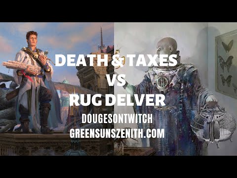 Match 4: Death & Taxes vs RUG Delver | MTGO League | 25th October 2019 | GreenSunsZenith.com