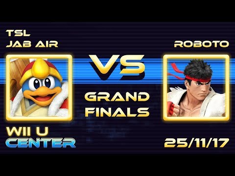 Wii U Center 4 - TSL | Jab Air (King Dedede) vs. Roboto(L) (Ryu) - Grand Finals