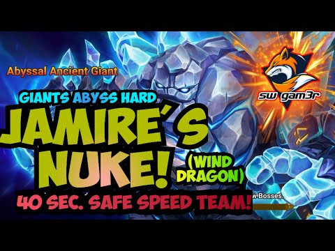 GIANTS ABYSS HARD/  FAST & SAFE SPEED TEAM summoners war