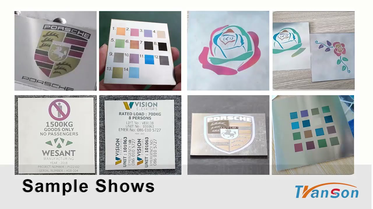 Stainless steel Colorful Mark Mini JPT M7 MOPA Fiber Laser Marking Machine 20w 30w 60w 80w 100w