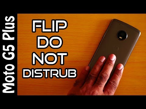 💡Moto G5 Plus Tips🔨 Flip for Do Not Disturb! [4K]