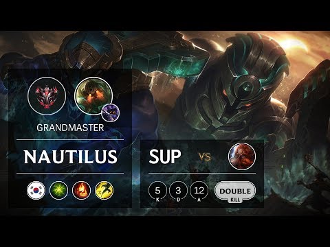 Nautilus Support vs Gragas - KR Grandmaster Patch 9.23