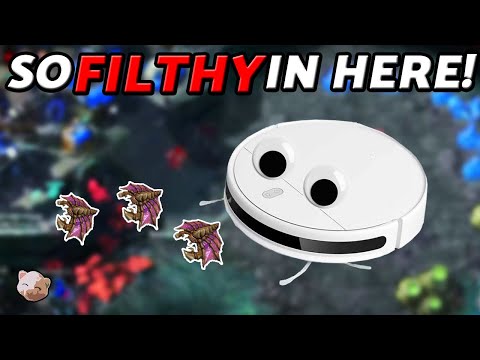StarCraft 2 - Offbrand Roomba Cleans ZERG FILTH | Pretend Proxy ICYFAR G4