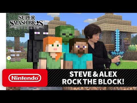 Nintendo of America - Super Smash Bros. Ultimate - Mr. Sakurai Presents "Steve & Alex"