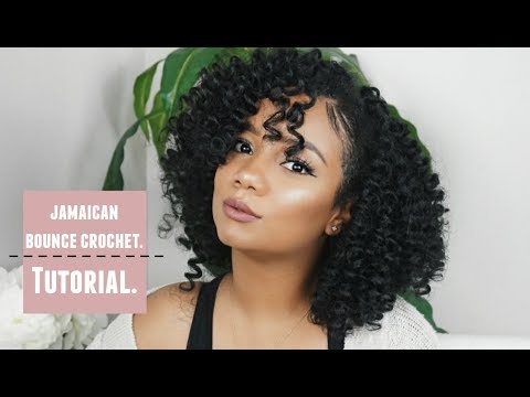 ::HIGHLY REQUESTED:: JAMAICAN BOUNCE CROCHET TUTORIAL! natural hair journey kinky curly hair grwm Video