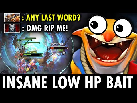 INSANE LOW HP BAIT TECHIES!! HOW TO EASY KILL QUEEN OF PAIN | TECHIES OFFICIAL