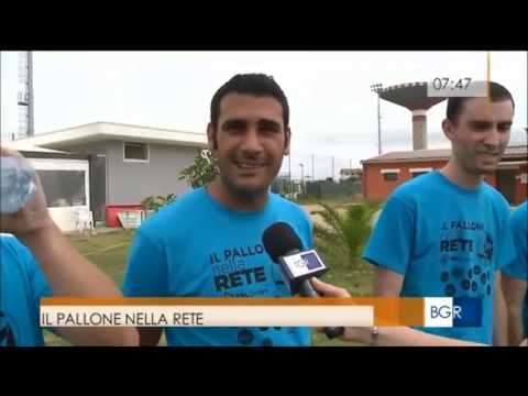 Torneo regionale di calcetto "Il pallone nella rete": il servizio Rai