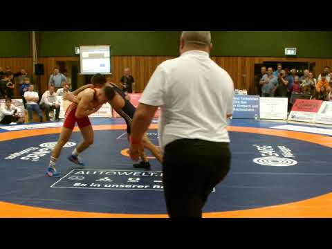 28.09.2019 KSV Rimbach vs RWG - 66kg Freistil: Nico Schmitt vs Dimitry Dobrov, Teil 2