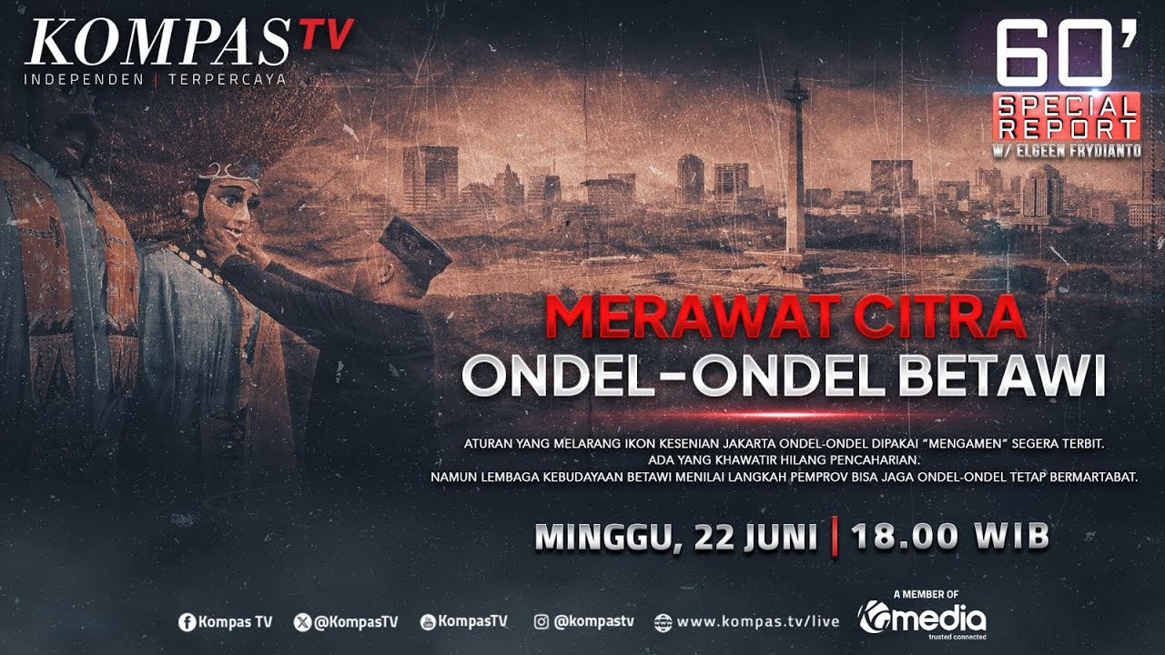 LIVE - Merawat Citra Ondel-Ondel Betawi | 60' SPECIAL REPORT