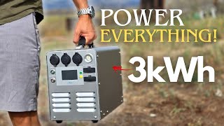 This Portable Power Station has EVERYTHING! ComVolt Victory 3kWh | Almost Perfect!