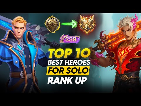 TOP 10 BEST HEROES TO SOLO RANK UP TO MYTHICAL IMMORTAL AFTER THE PATCH