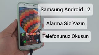 Samsung konuşan alarm nasıl yapılır? Samsung türkçe konuşan alarm