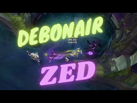 Debonair Zed Skin with Chroma | Pre-Release + in-game
