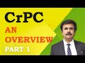 Lecture 1 Overview Of CrPC Part 1