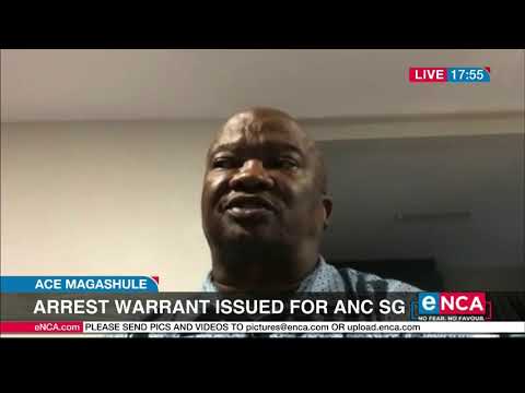 UDM leader Bantu Holomisa's reaction to Magashule's warrant for arrest